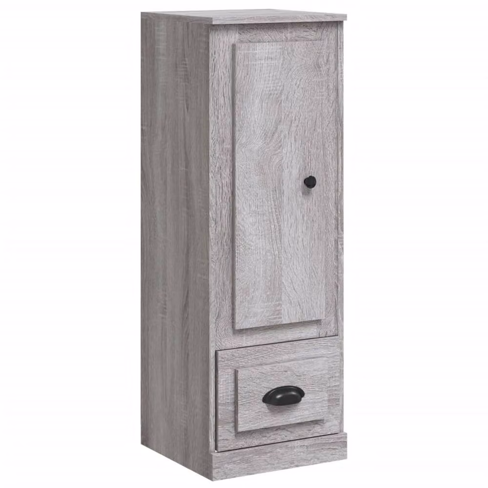 Berkfield Home Grey Sonoma Highboard in Engineered Wood, W/D/H: 36 x 35.5 x 103.5 cm – 2