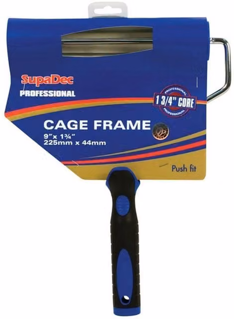 SupaDec Black Plastic Cage Frame Paint Roller – 1