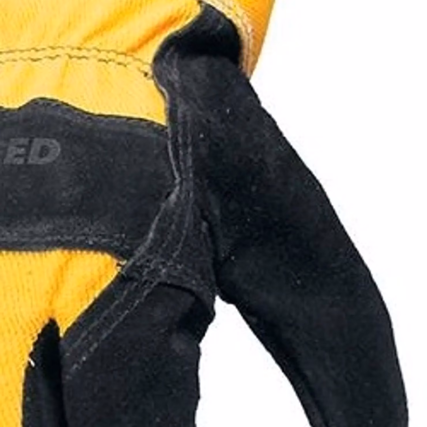 DeWalt Leather Rigger Gloves in Yellow and Multicolour, Size Large – 2