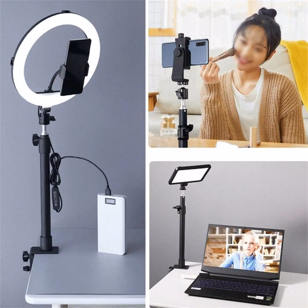 Nordara Table Desk Clamp Mount Stand with 1/4" Ball Head in Black – 2