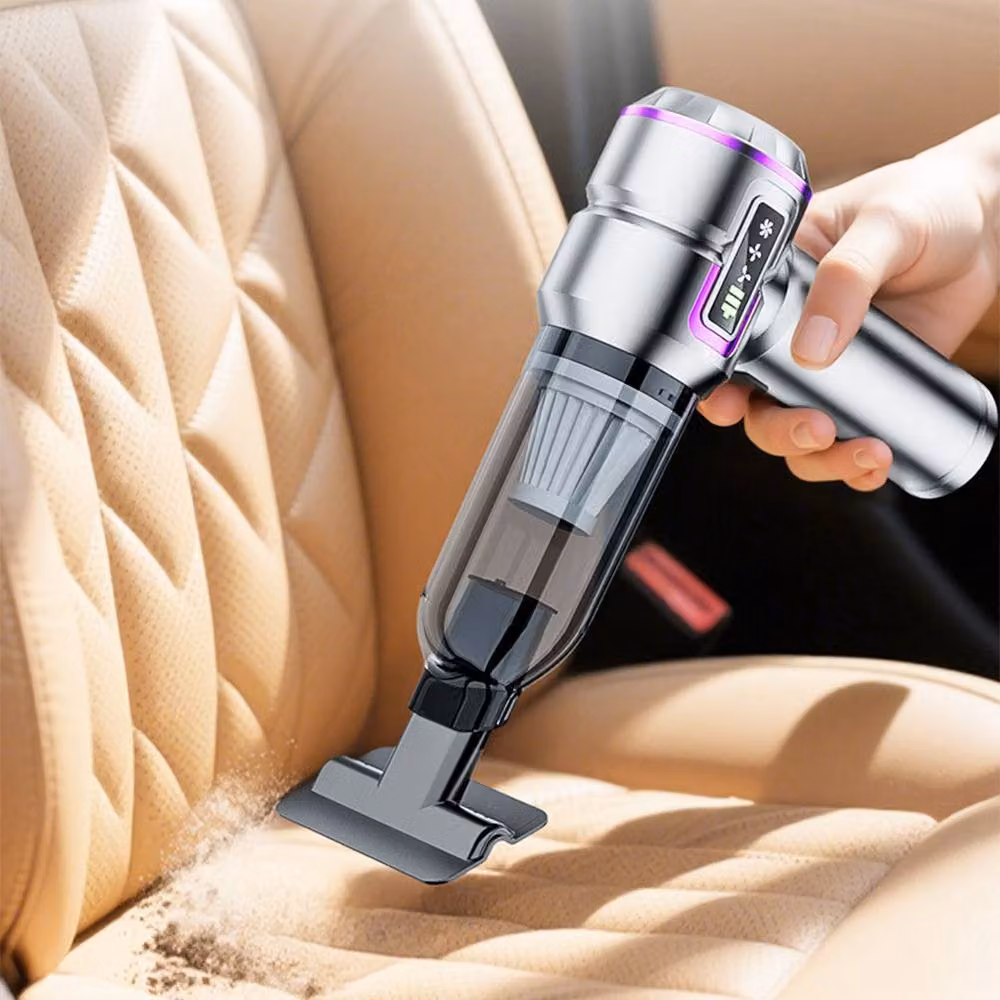 Ventryn Cordless Handheld Car Vacuum Cleaner, Silver, Rechargeable – 5
