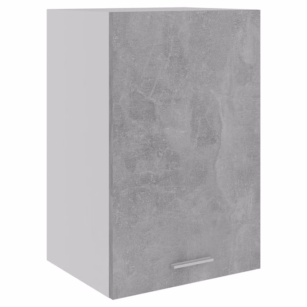 Berkfield Home Wall Mounted Hanging Cabinet in Concrete Grey, W/D/H: 39.5 x 31 x 60 cm – 2