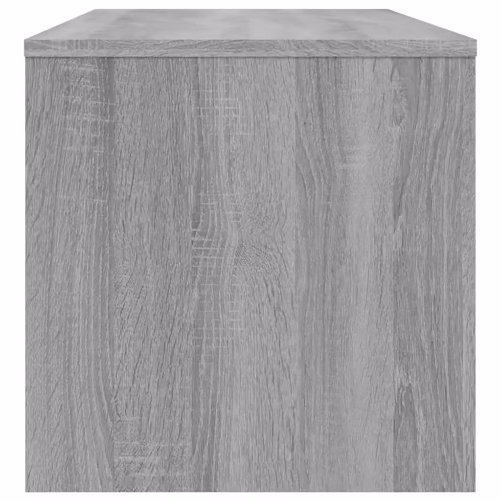 Berkfield Home Grey Sonoma TV Cabinet in Engineered Wood W/D/H: 100 x 40 x 40 cm – 4