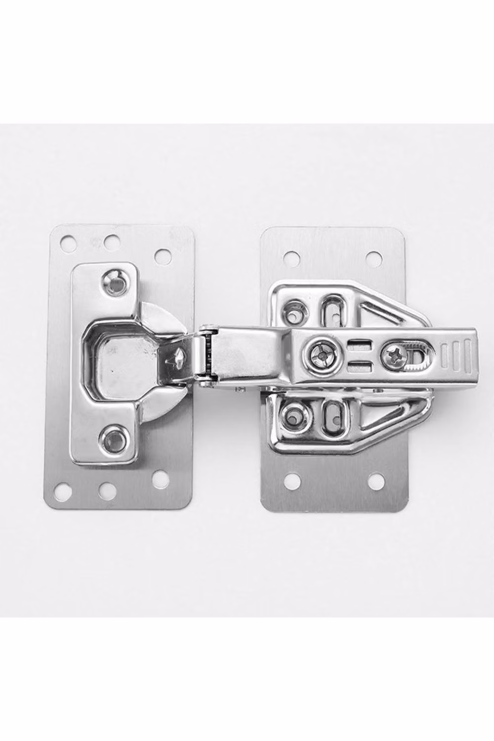 KDMD 4 Pack Stainless Steel Door Hinge Repair Plate Brackets in Silver – 2