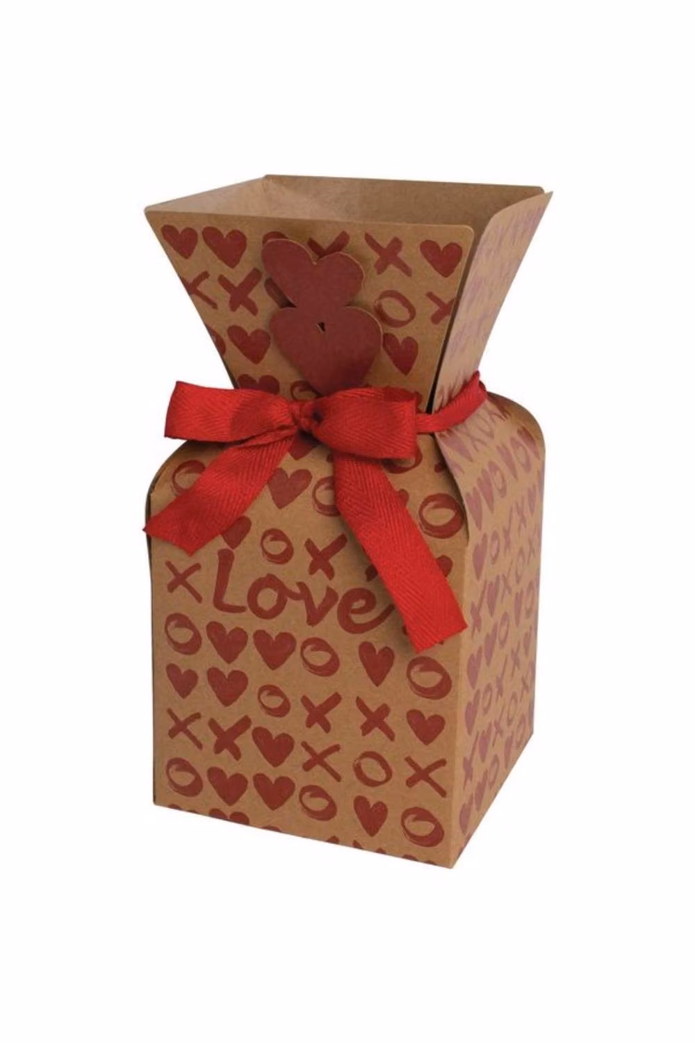 KDMD LoveHugs & Kisses Bouquet Box in Natural Brown – 2