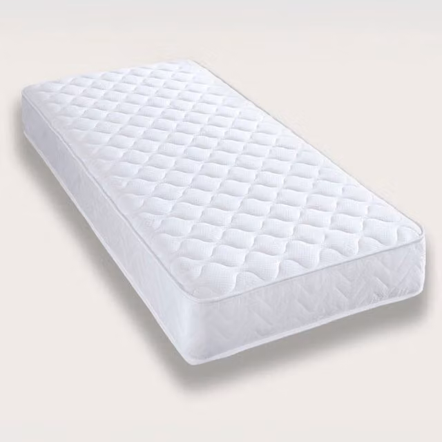 OHS White Small Single Hybrid Memory Foam and Spring Quilted Mattress