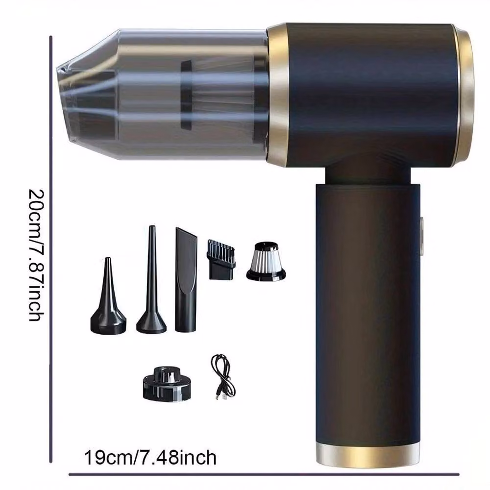 Kelvenix Rechargeable Car Vacuum Cleaner in Black – 2
