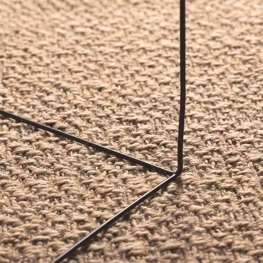 Berkfield Home Jute Look Indoor and Outdoor Rug in Brown, W/D: 120 x 170 cm – 1