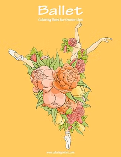 Ballet Coloring Book for Grown-Ups Volume 1 by Createspace, Multicolour