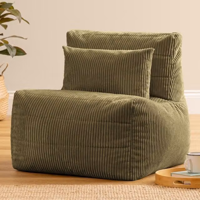 ICON Noa Recliner in Sage Green Jumbo Cord