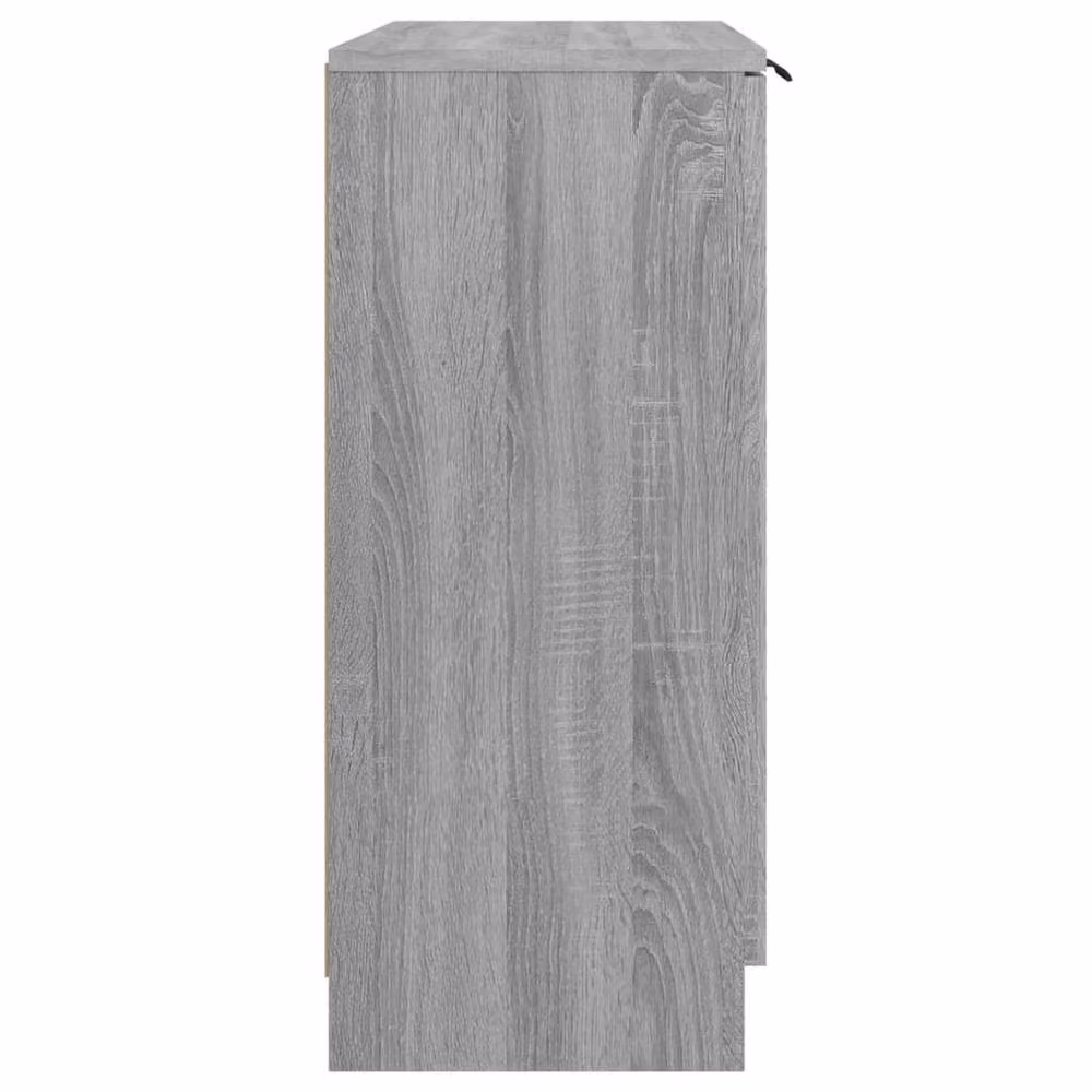 Berkfield Home Grey Sonoma Sideboard in Matt Engineered Wood – 2