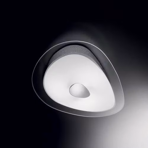 Netlighting Geko 4 Light Large Indoor Flush Ceiling Light with Clear Glass and Chrome Finish, E27 – 2