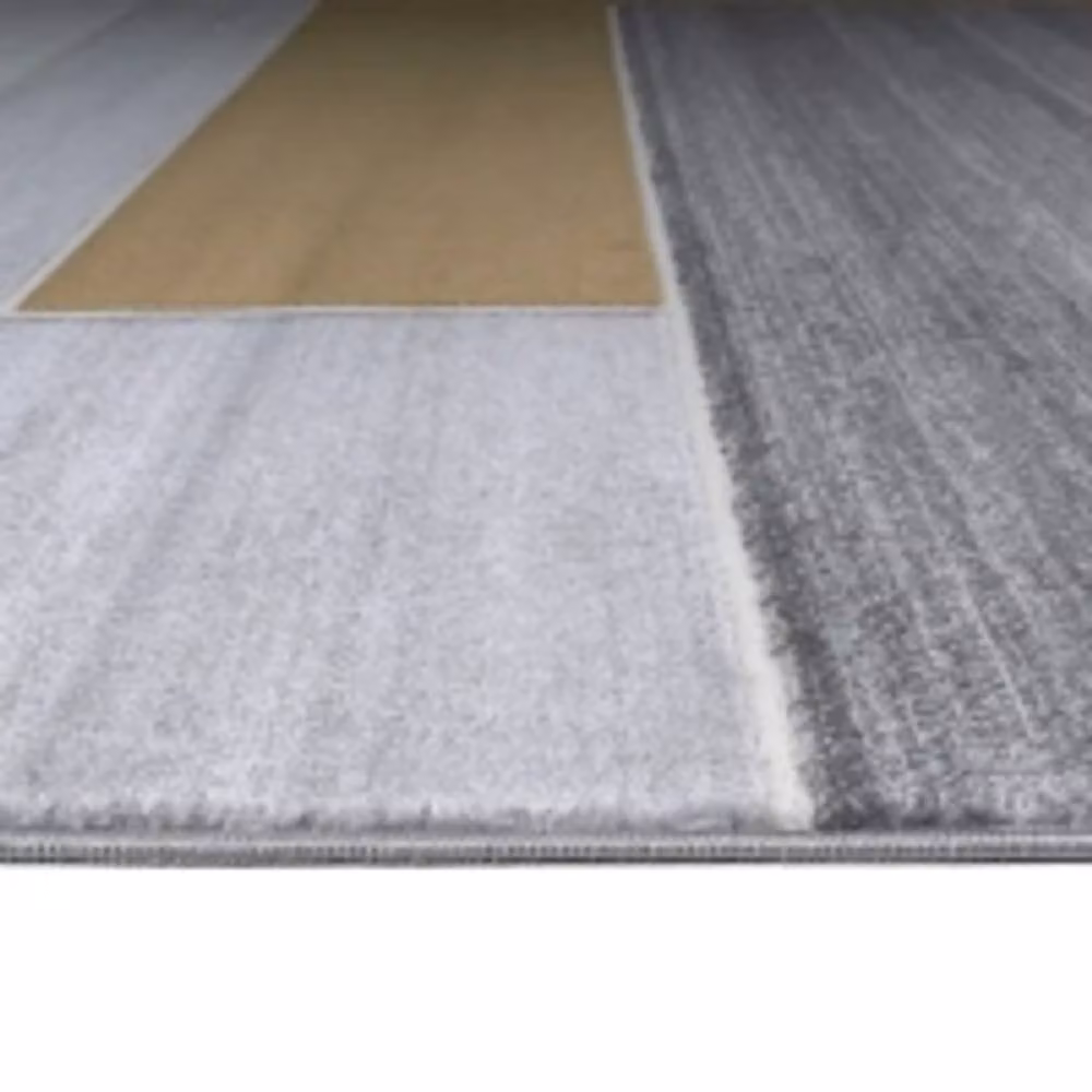 Stratus Interiors Hartley Modern Geometric Living Room Rug in Grey, W/D/H: 160 x 230 cm – 4