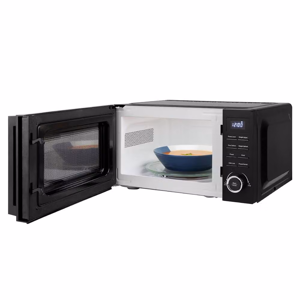 Russell Hobbs RHM1736B Digital Solo Microwave, 17L, 700W, Black – 2