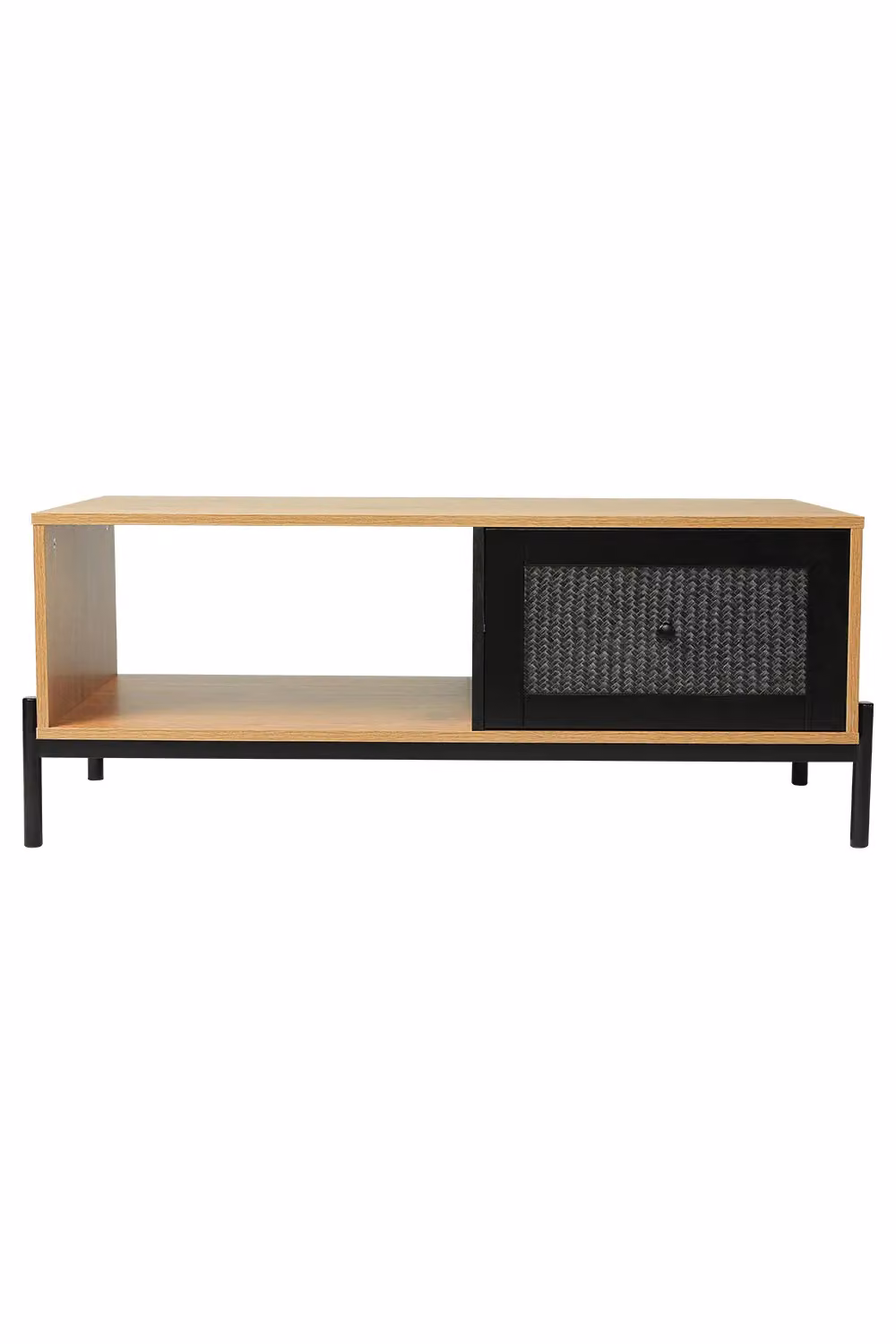 Living and Home Brown Rattan Coffee Table with Storage for your Living Room – 2