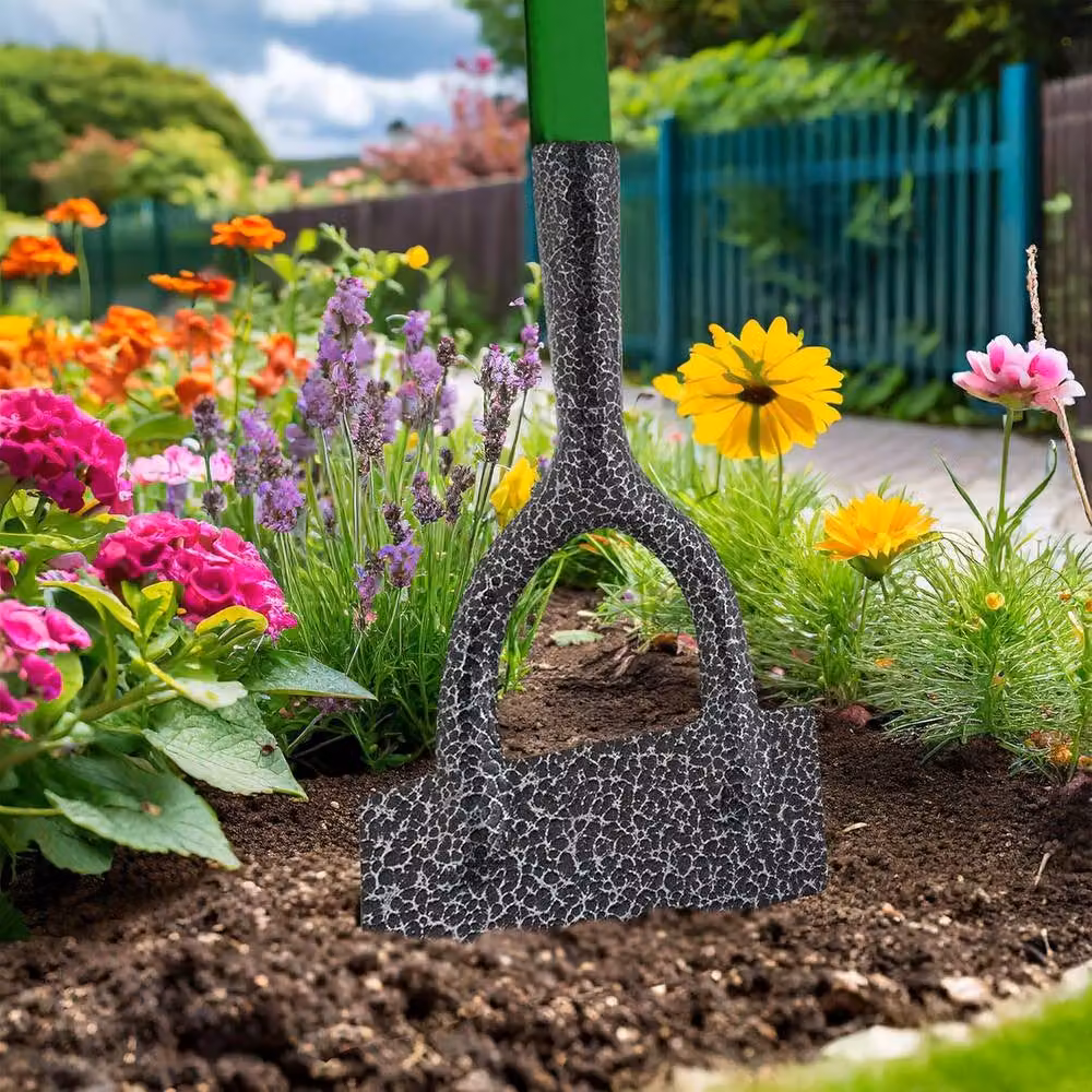 BARGAINS-GALORE Strong Forged Carbon Steel Dutch Hoe Head for Gardening Soil Replacement, Dark Grey – 2