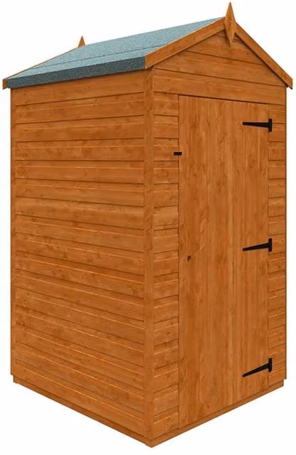 Buttercup Farm 4x4 Flex Apex Windowless 12mm Flex Chicken Coop in Burnt Orange, W: 115 cm, H: 209 cm, L: 123.8 cm