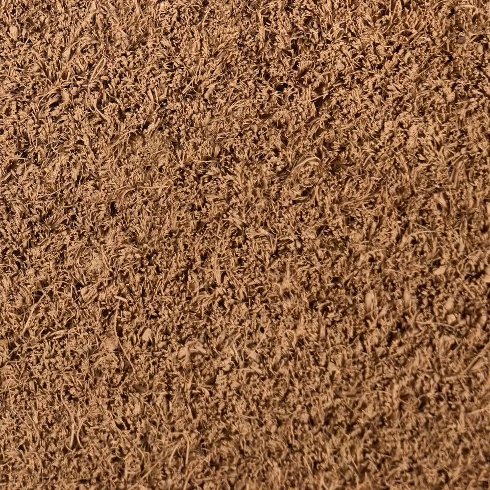 OHS Scallop Edge Slogan Coir Doormat, Black and Brown, W/D/H: 60 x 40 x 1 cm – 6