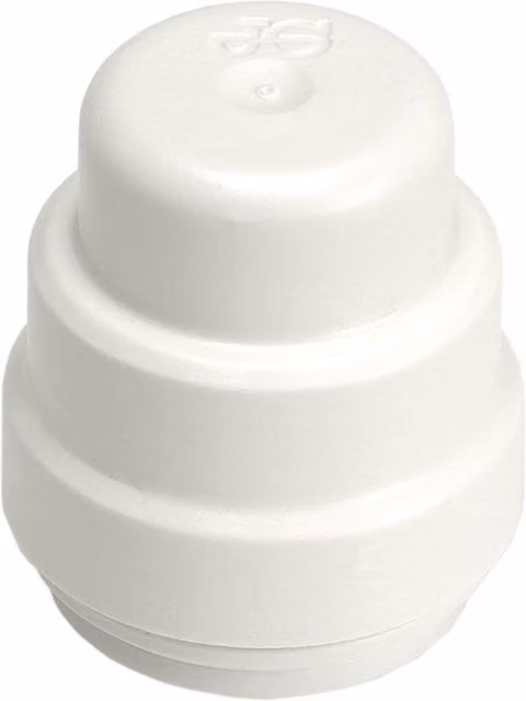 John Guest Speedfit Stop End 15mm Grey (Pack of 3)