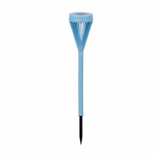 mysmartbuy Set of 4 Solar Powered LED Garden Stake Lights in Blue and Green, Height: 43 cm – 2