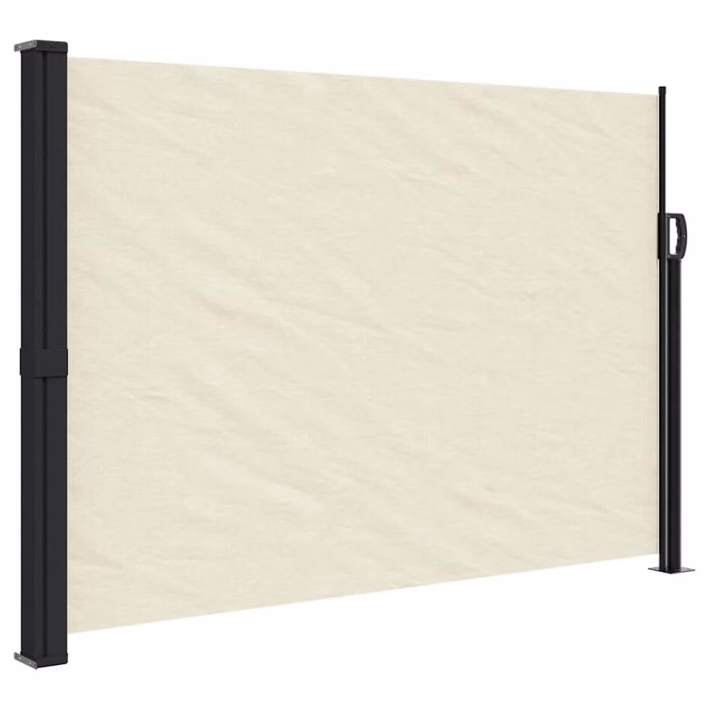 Berkfield Home Retractable Side Awning in Beige, W/H: 600 x 140 cm – 2
