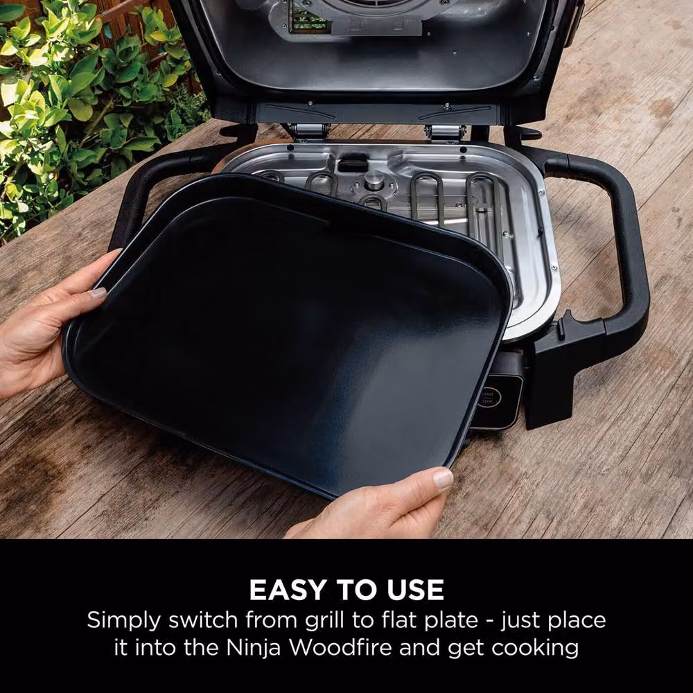 Ninja Woodfire Electric BBQ Grill Flat Plate XSKGRIDPLTEUK in Black – 4