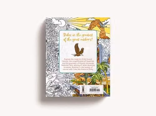 Color Me National Parks: An Adventurous Coloring Book by Cider Mill Press – 2