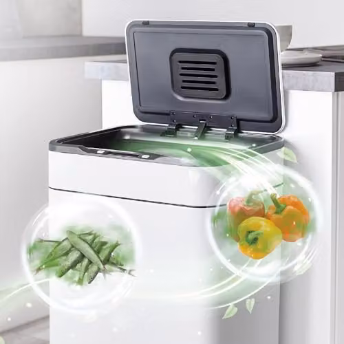 Tower T938022WHT Ozone Sensor Bin with Legs, 65L, White – 2