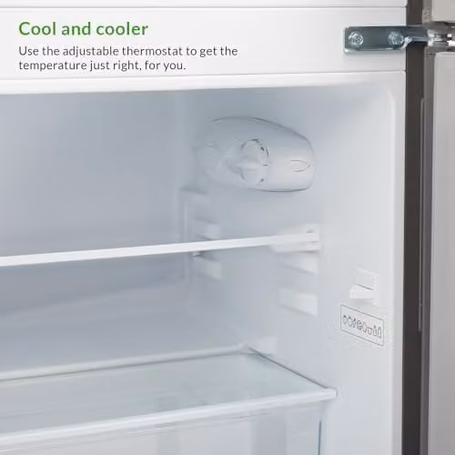 Willow 86L Under Counter Fridge Freezer in Black – 4