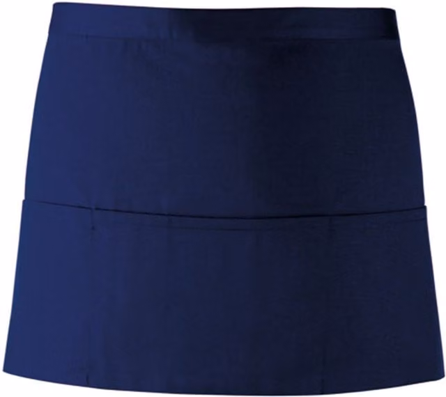 Premier Colours 3 Pocket Short Apron in Blue