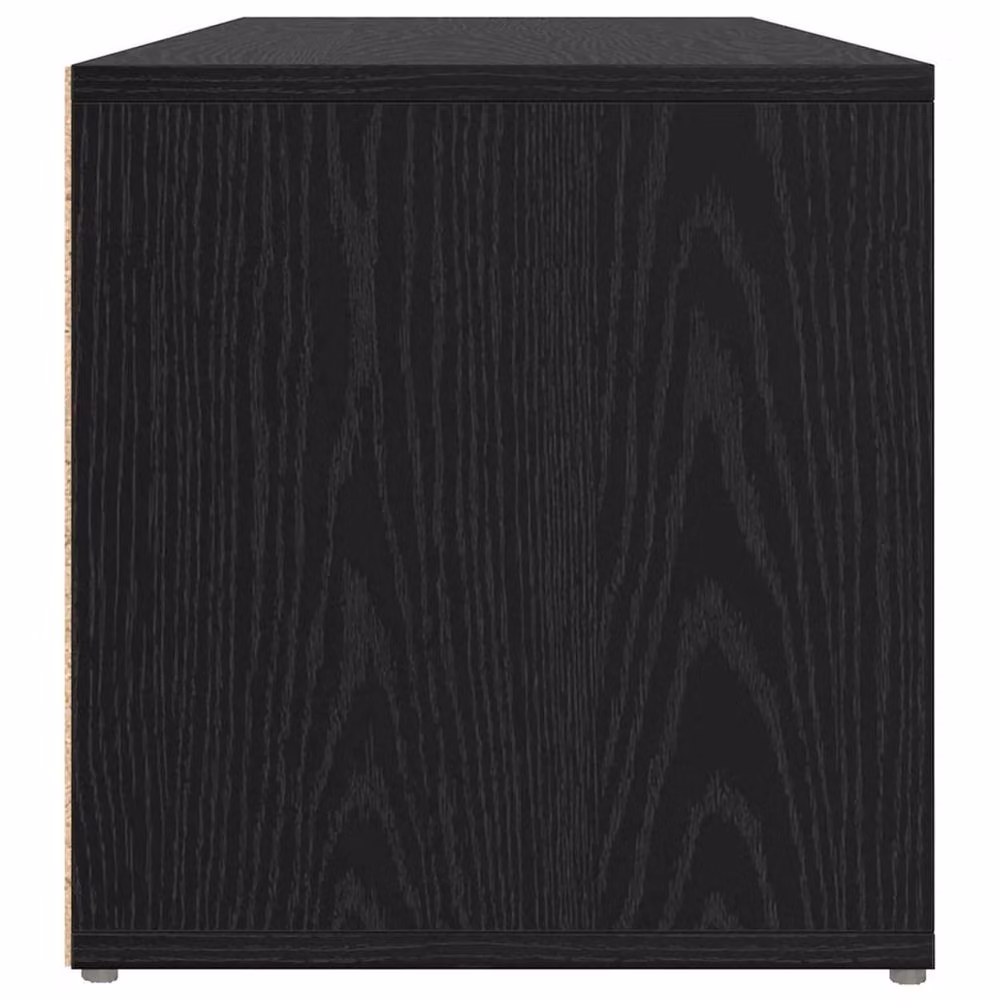 EONLION Black Rustic MDF TV Cabinet Set, W/D/H: 72 x 35 x 37 cm – 4