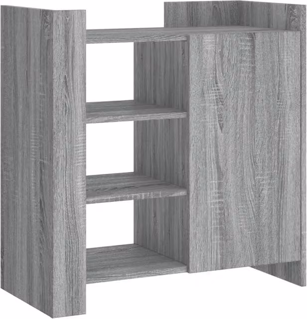 Berkfield Home Grey Sonoma Sideboard in Engineered Wood W/D/H: 73.5 x 35 x 75 cm – 1
