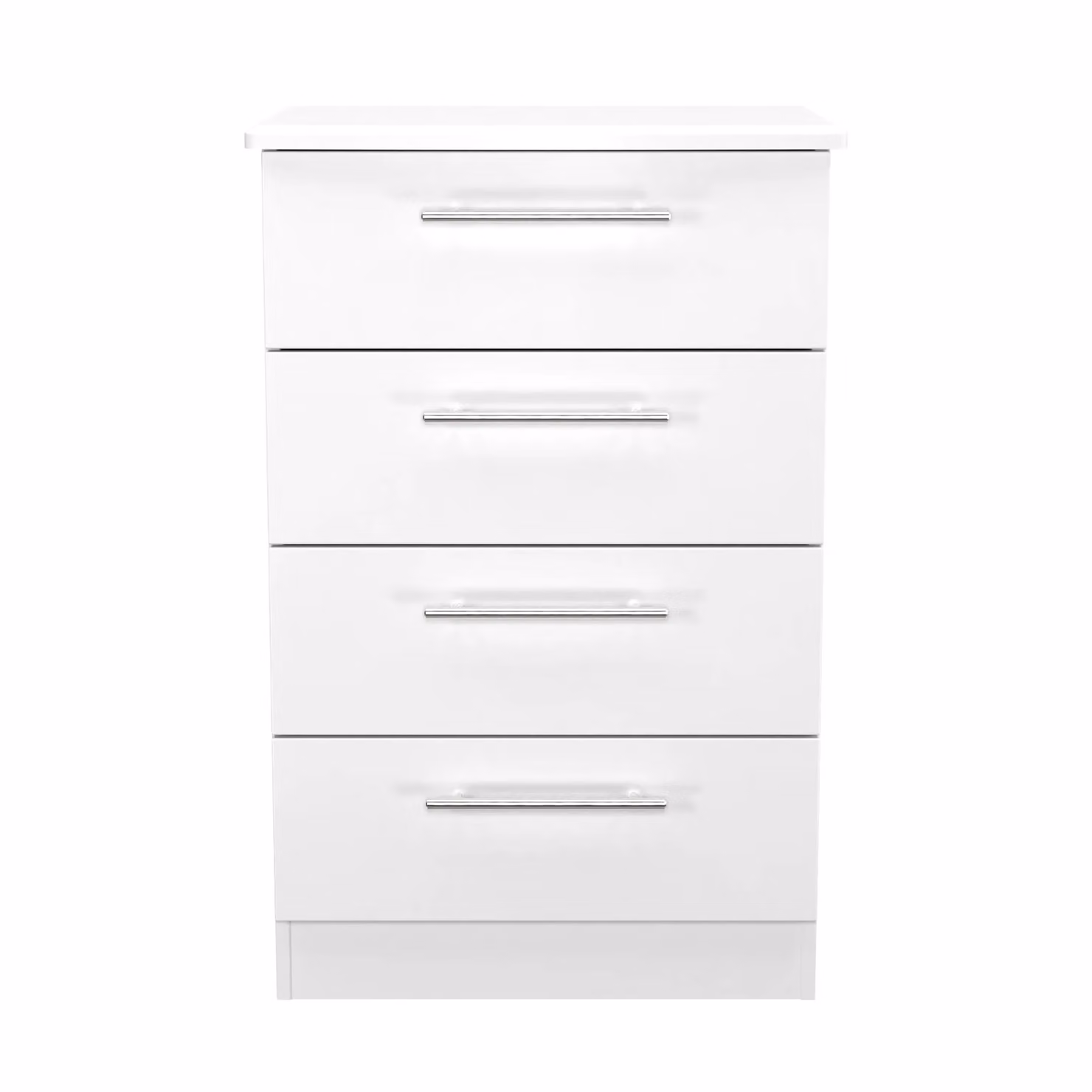 2 U Carlton 4 Drawer Midi Chest in White – 2