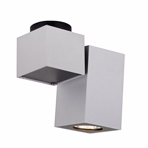 Netlighting Linea Verdace Squad 1 LV 21321/S Silver Ceiling Light GU10 50 W
