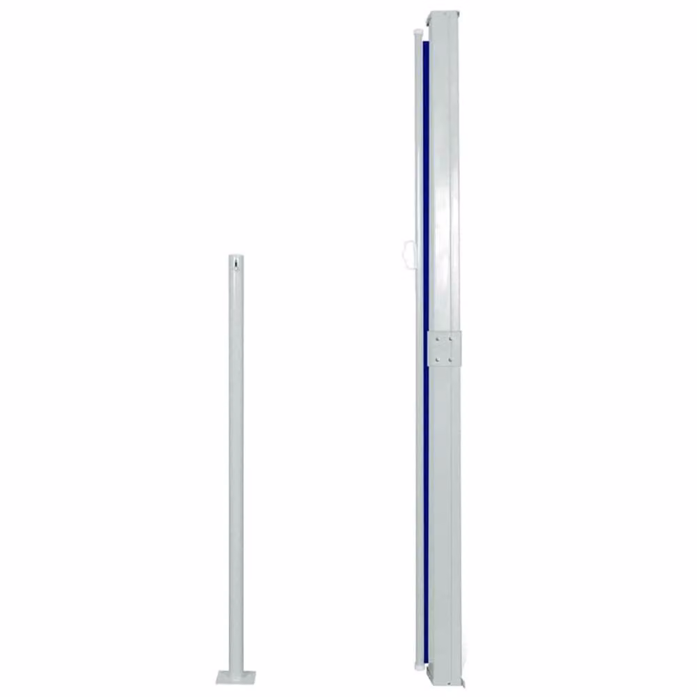 Berkfield Home Blue Patio Terrace Side Awning W: 300 cm, H: 160 cm – 3