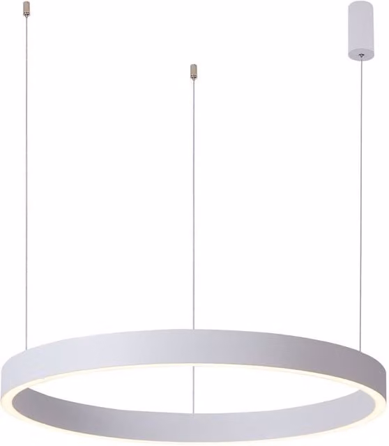 Netlighting Brasco II LED Pendant Ceiling Light, White, 80 cm