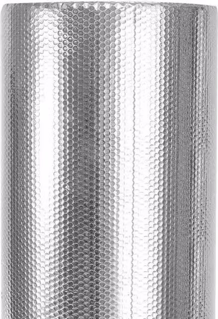SPETLEK Double Aluminium Bubble Foil Insulation for Lofts, Caravans and Sheds, Silver – 1