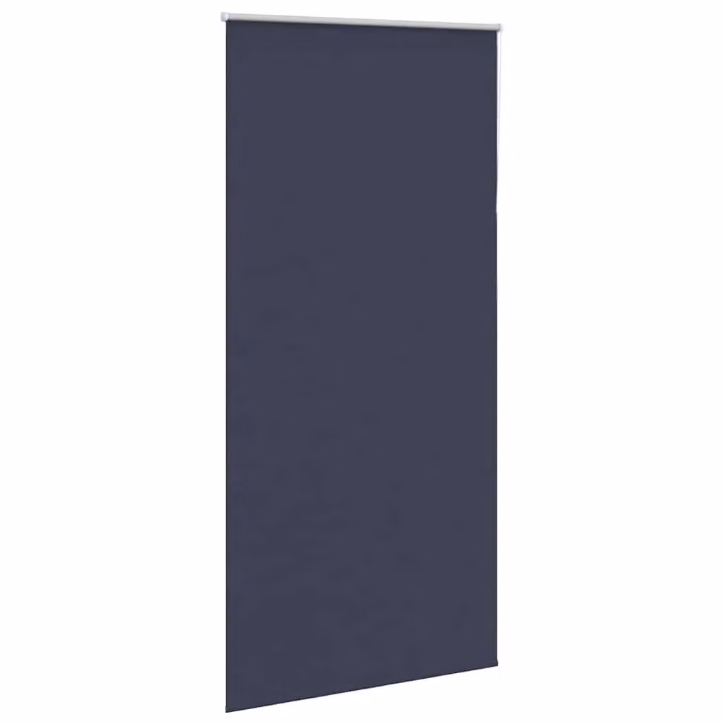 Berkfield Home Marine Blackout Roller Blind, Blue Polyester, W: 110 cm, H: 230 cm – 3
