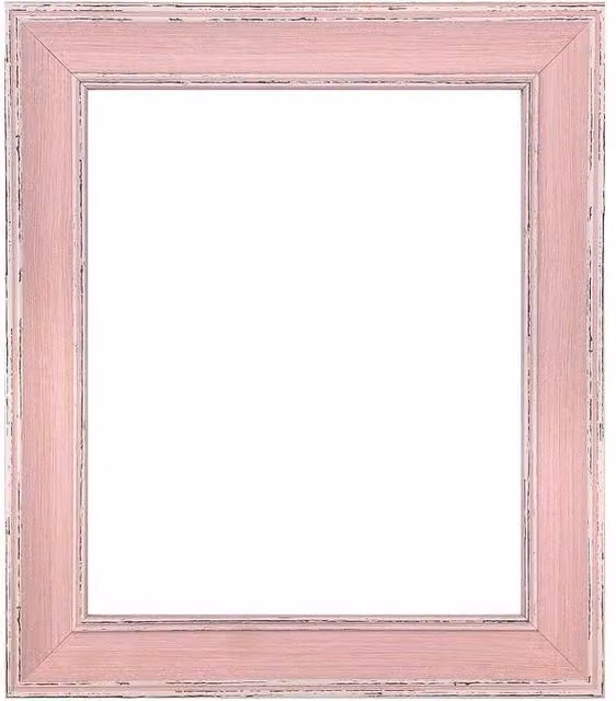 Frames by Post Scandi Single Rectangular Photo Frame in Pink, W: 25.4 cm x H: 25.4 cm