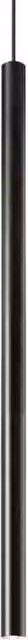 Netlighting Ultrathin Slim LED Pendant Light in Matte Black, 40 cm, 1150 lm, 3000K Warm White
