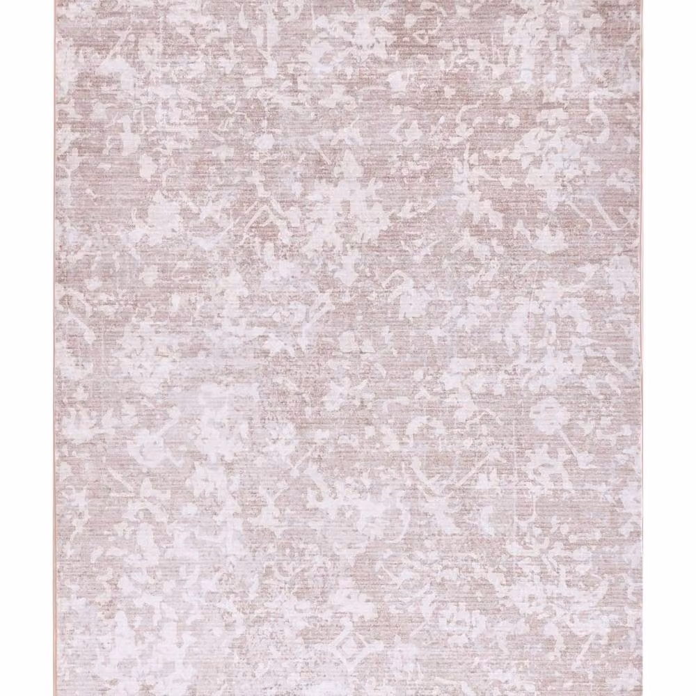 Wyld and Coco Beige Woven Polyester Abstract Area Rug, W: 140 cm, L: 200 cm – 2