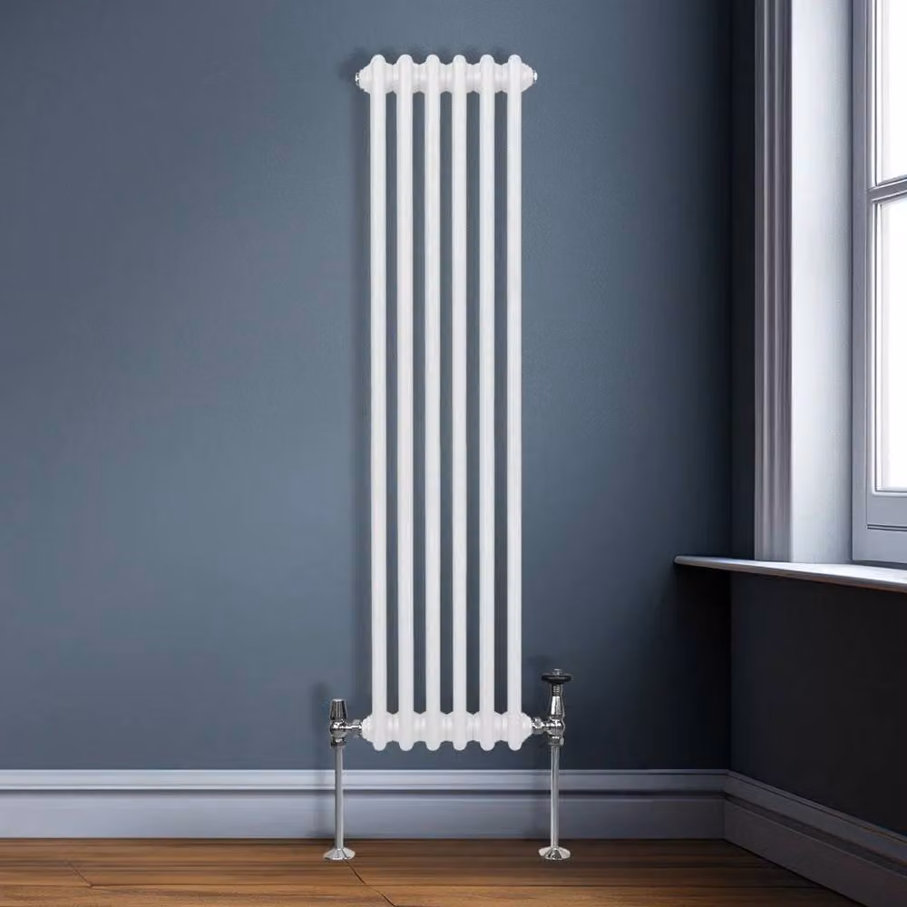 Monstershop Traditional 3 Column Steel Radiator, White, H x W x D: 150 x 29.2 x 10 cm – 2