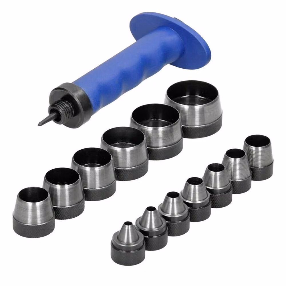 SPETLEK Steel Hollow Punch Set 5-35mm in Blue and Multicolour – 5