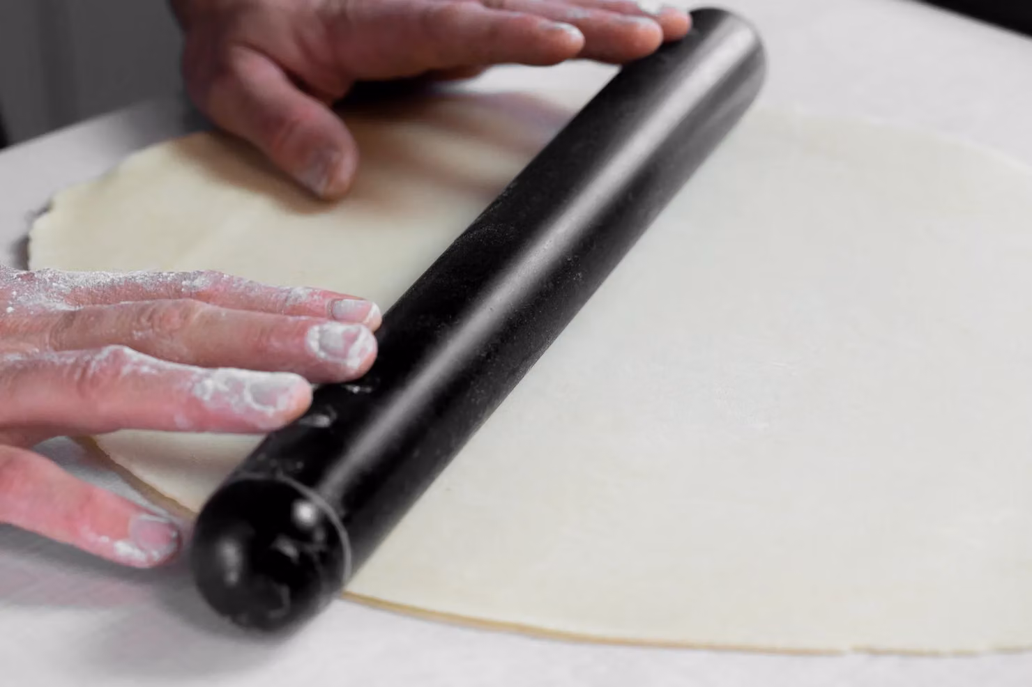 MasterClass Black Marble Rolling Pin and Stand Set – 4