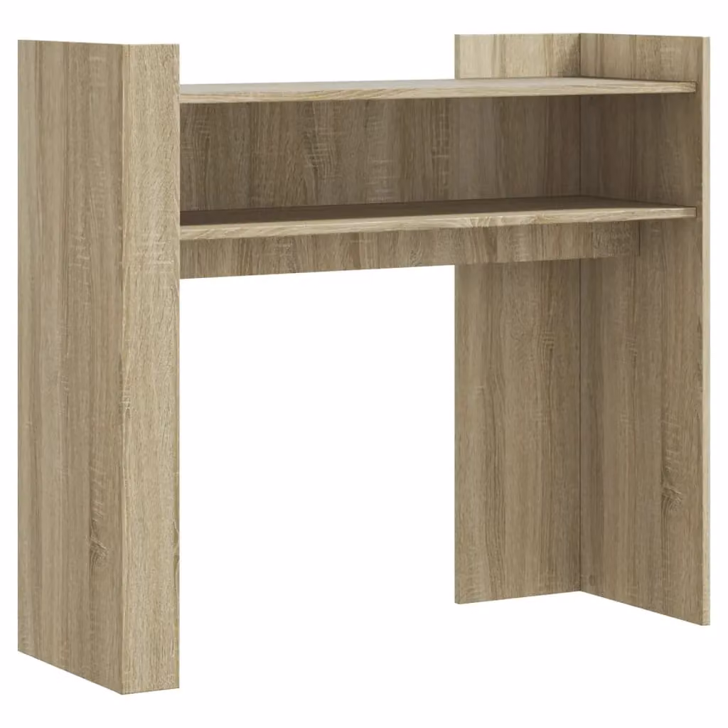 Berkfield Home Sonoma Oak Console Table in Brown, W/D/H: 100 x 35 x 90 cm – 2