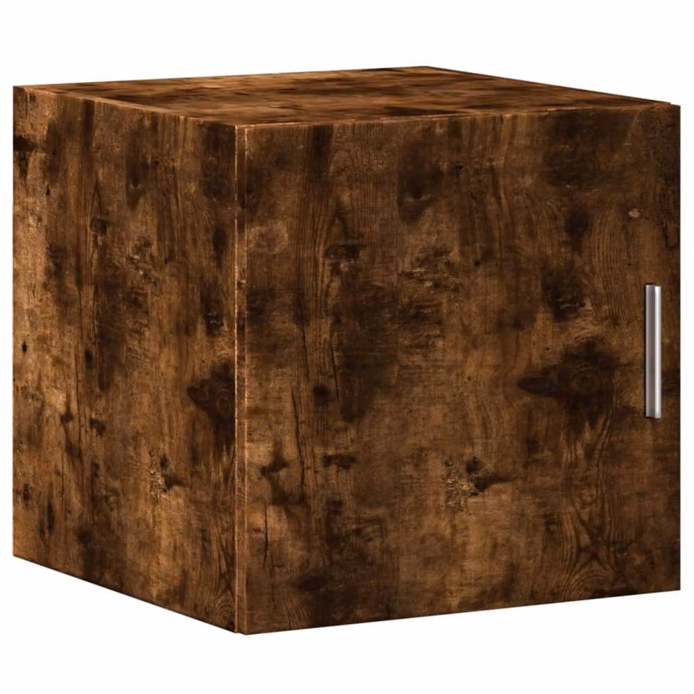 Berkfield Home Smoked Oak Wall Cabinet, Brown, W/D/H: 40 x 42.5 x 40 cm – 2