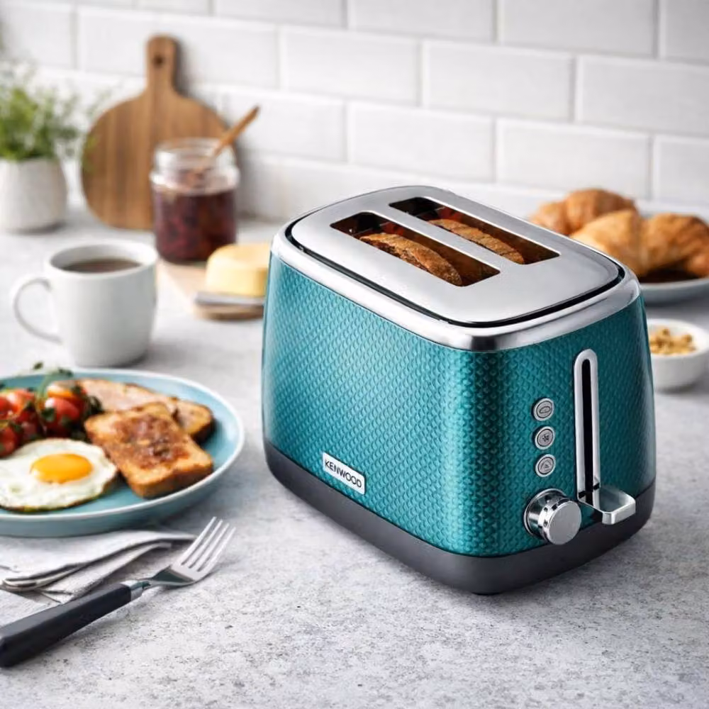 Kenwood Mesmerine 2 Slot Toaster 980W in Blue and Turquoise – 3