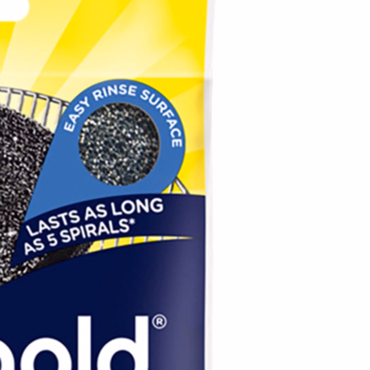 Marigold Scrub Away Scouring Pad in Black – 2