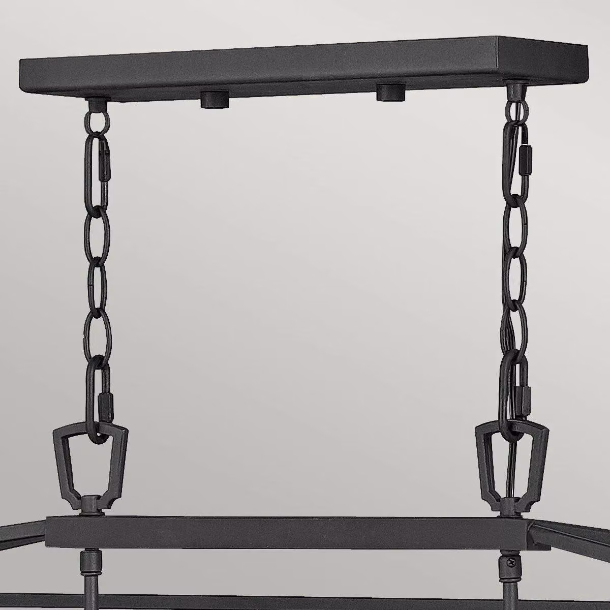 Hinkley Alford Place Outdoor Pendant Ceiling Light in Museum Black, IP44 Rated – 2
