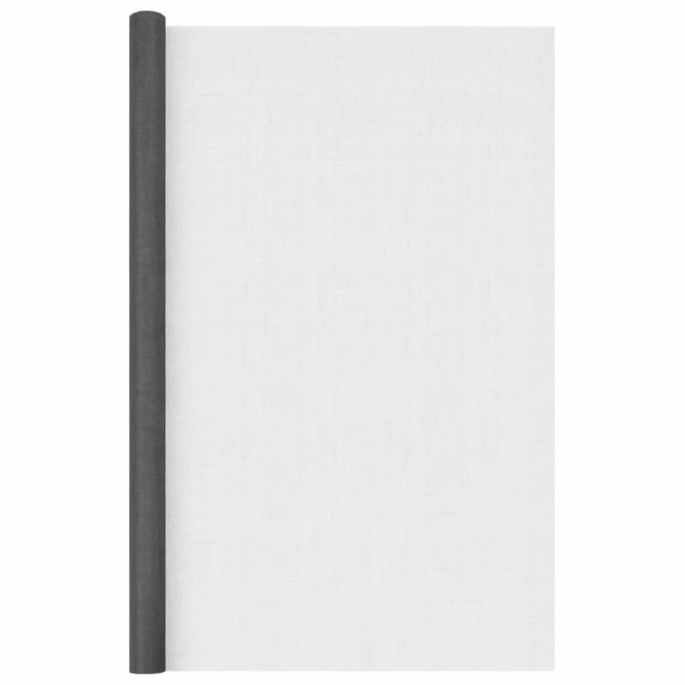 Berkfield Home Black Fibreglass Mesh Screen W: 100 cm, L: 2000 cm – 3